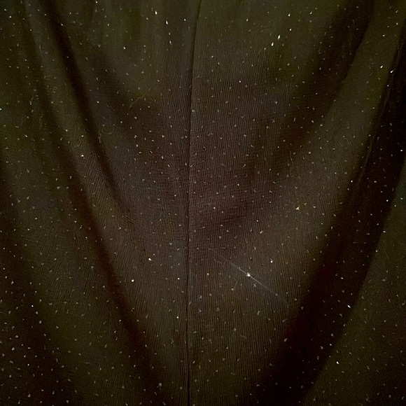 MSK Black Sparkle Palazzo Pants - Picture 4 of 5